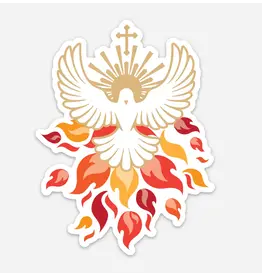 Be Still Prayer Space Confirmation Dove Sticker with Card | Be Still Prayer Space