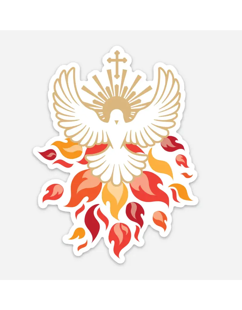Be Still Prayer Space Confirmation Dove Sticker with Card | Be Still Prayer Space
