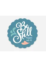 Be Still Prayer Space Be Still (Psalm 46:11) Sticker with Card | Be Still Prayer Space