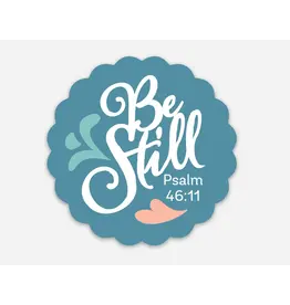 Be Still Prayer Space Be Still (Psalm 46:11) Sticker with Card | Be Still Prayer Space