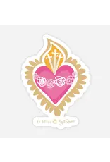 Be Still Prayer Space Immaculate Heart of Mary Sticker | Be Still Prayer Space