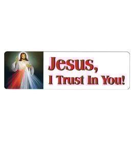 Wallace Brothers Manufacturing Car Magnet - Divine Mercy, Jesus I Trust in You