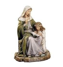 Roman, Inc 7" Saint Anne with Mary Statue
