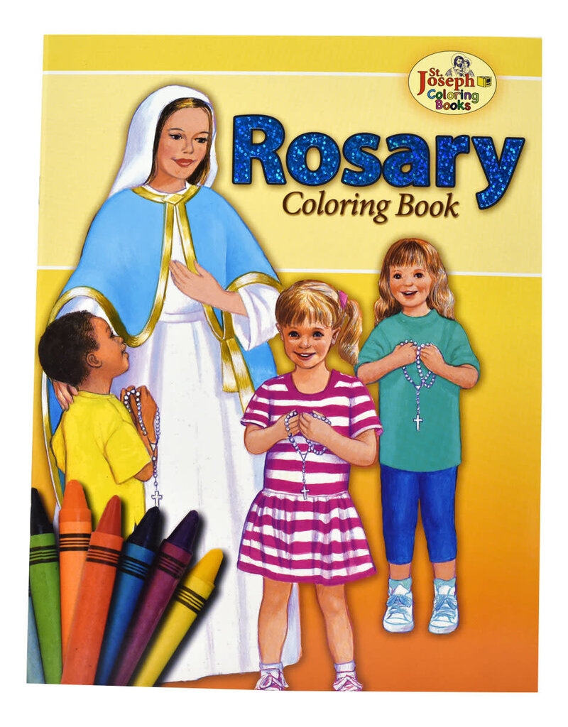 Catholic Book Publishing Corp Rosary Coloring Book For Children
