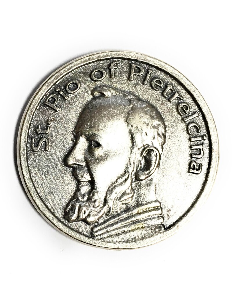 Lumen Mundi St. Pio of Pietrelcina (Padre Pio) Pocket Token