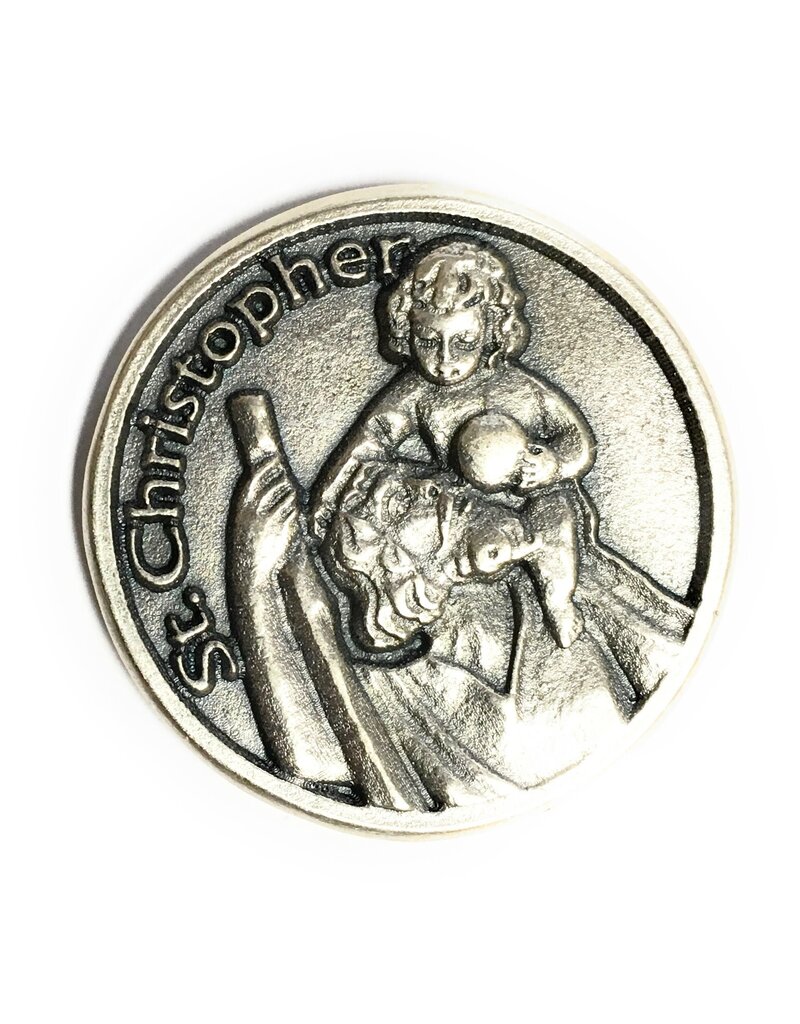 Lumen Mundi St. Christopher Pocket Token