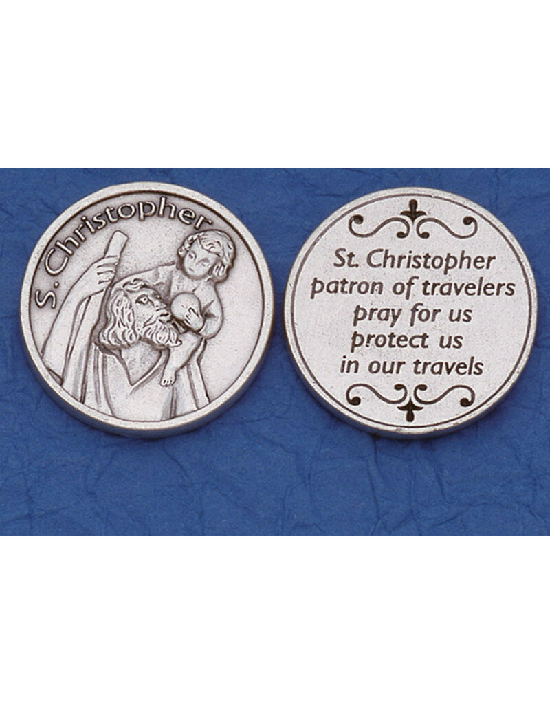 Lumen Mundi St. Christopher Pocket Token