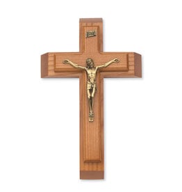 McVan 12" Walnut Crucifix Sick Call Set