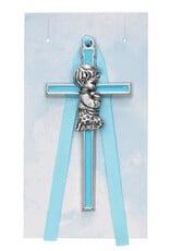 McVan 3 1/2" Blue Boy Crib Cross