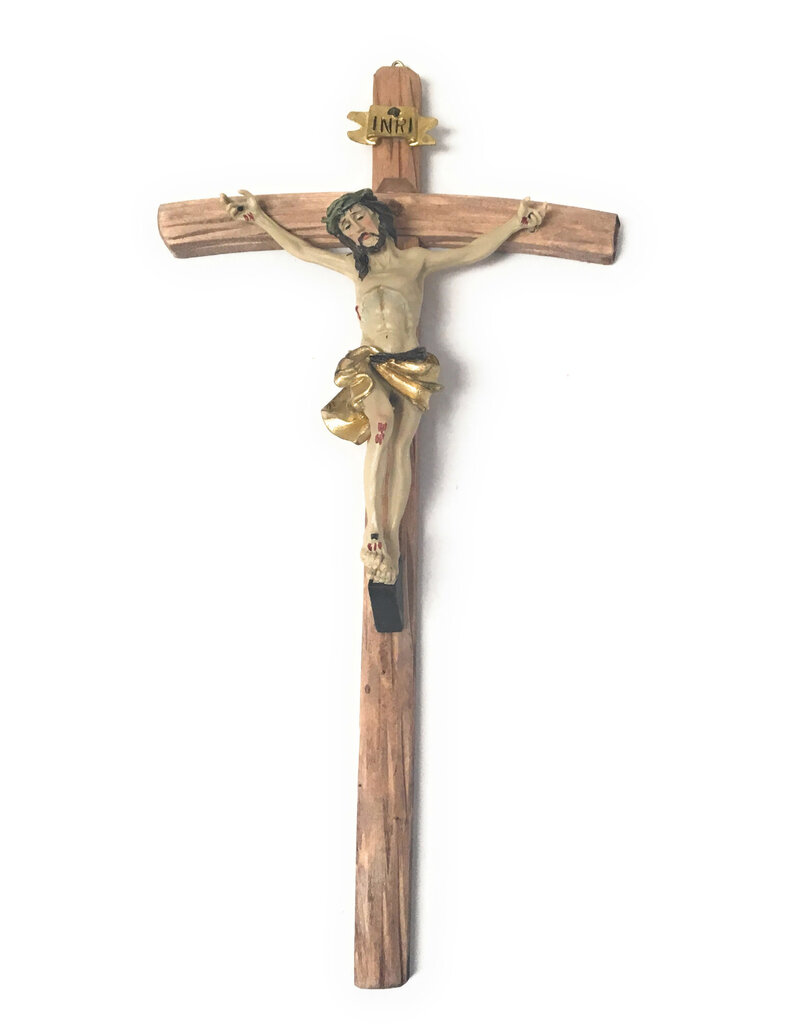 Religious Art Inc 14" Oberammergau Crucifix