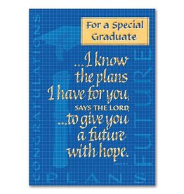 The Printery House For a Special Graduate Jeremiah 29:11 Graduation Card