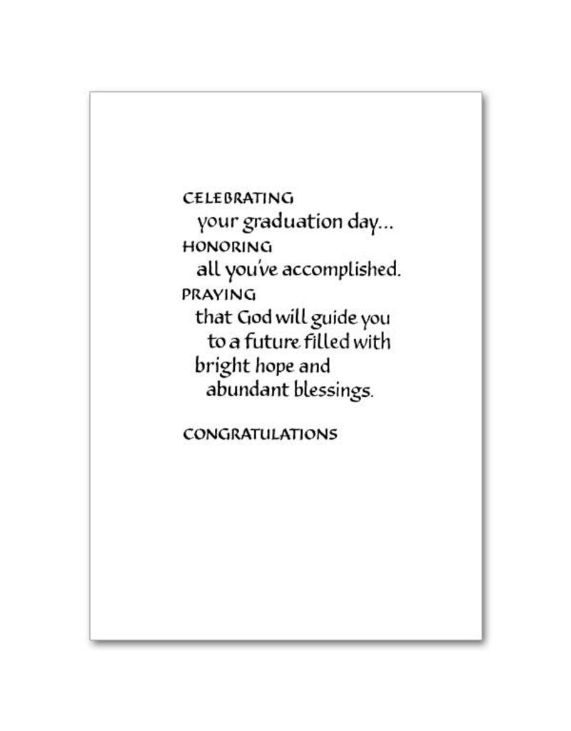 The Printery House For a Special Graduate Jeremiah 29:11 Graduation Card