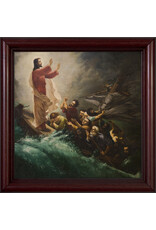Catholic to the Max 12 x 12  Jesus Calming the Storm Frame