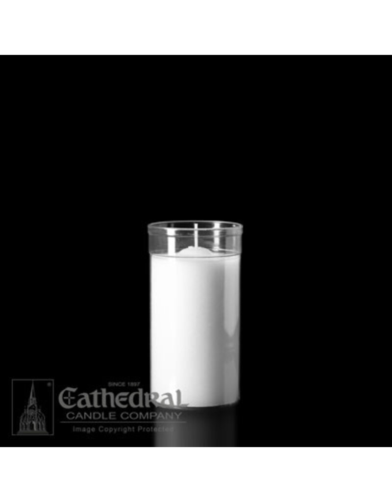 Cathedral Candle Co. 3 Day Inserta-Lite Candle (Clear Plastic, Box of 48)