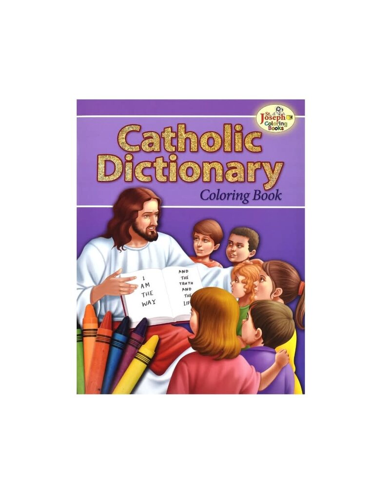 Catholic Book Publishing Corp Catholic Dictionary Coloring Book
