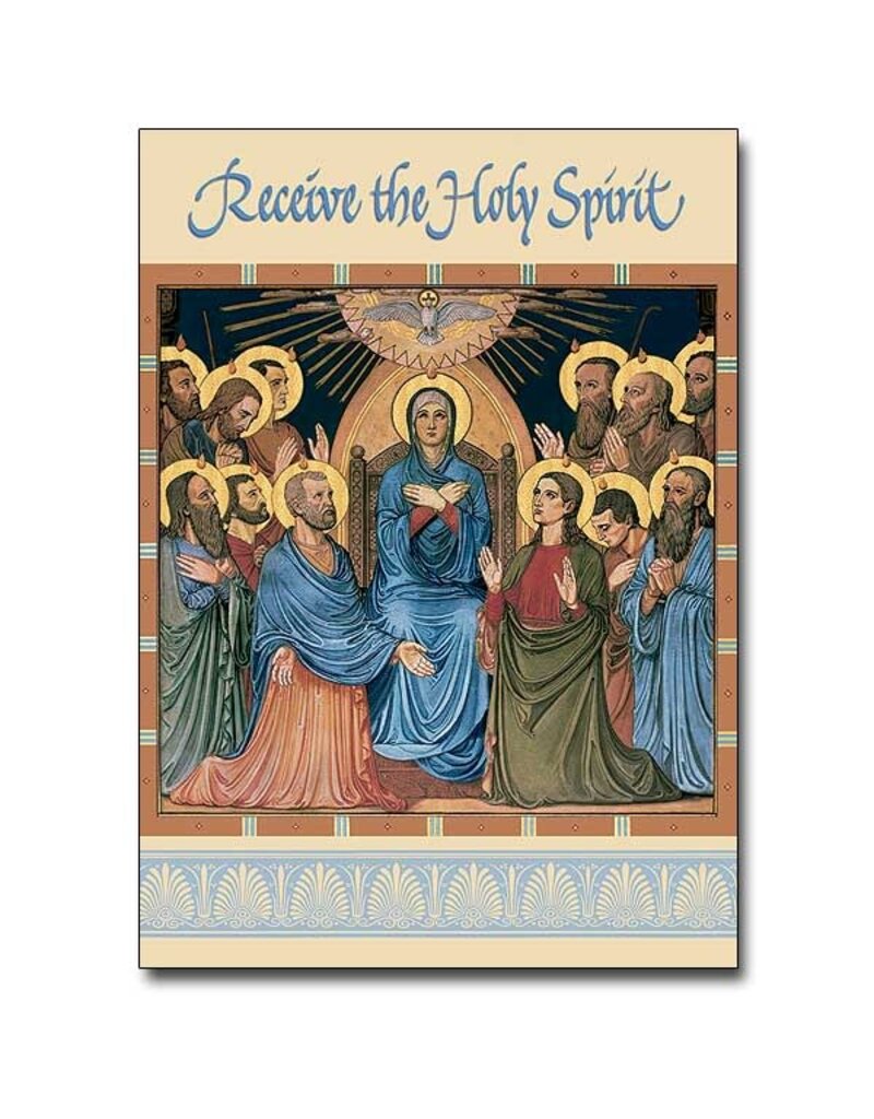 The Printery House Receive the Holy Spirit Confirmation Card