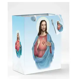 Lumen Mundi Small Twin Hearts Gift Bag with Gift Tissue