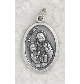 Lumen Mundi St Anne Oxidized Medal