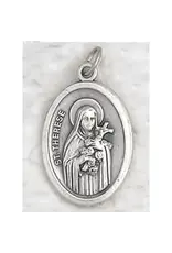 Lumen Mundi St Therese of Lisieux - Pray for Us Medal