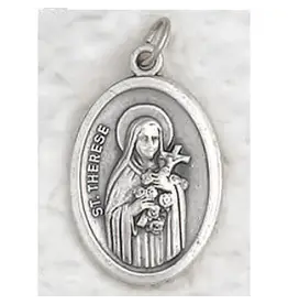 Lumen Mundi St Therese of Lisieux - Pray for Us Medal