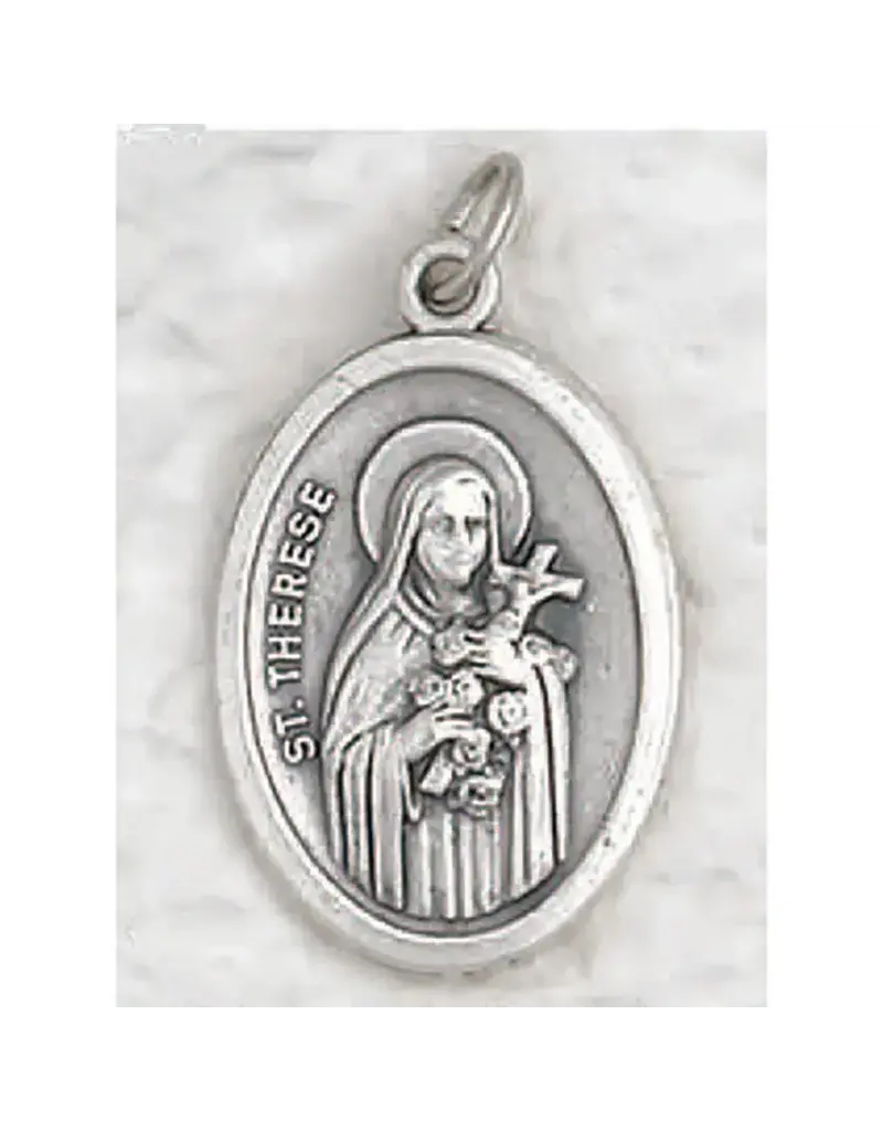 Lumen Mundi St Therese of Lisieux - Pray for Us Medal