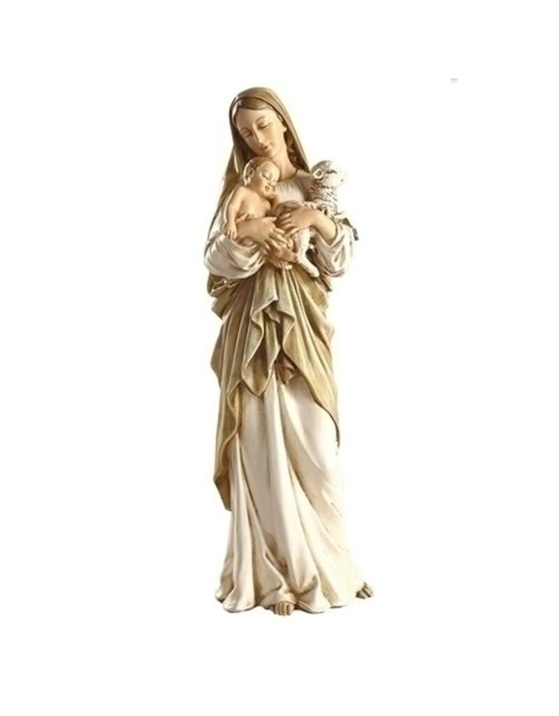 Roman, Inc 12" Madonna & Child w/Lamb Figure; Renaissance Collection