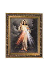 Gerffert 13"  Jesus Divine Mercy Framed Print
