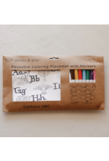 Gather and Pray Catholic ABC Reusable Coloring Placemat