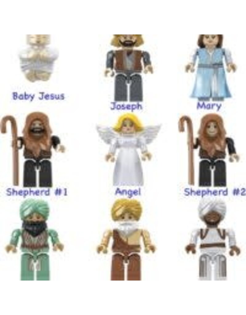 Nativity Bricks: Traditional Nativity