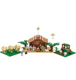 Nativity Bricks: Traditional Nativity