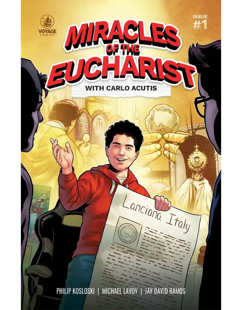 Voyage Comics Miracles of the Eucharist with Carlo Acutis Comic #1