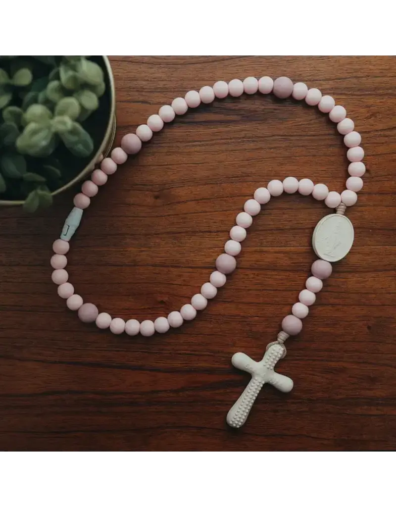 Chews Life Chews Life Rosary Pink - Cecilia