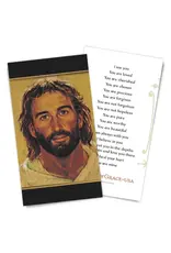 The Retro- A Full of Grace USA Company I See You....You Are Mine Holy Card