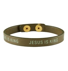 Kingdom Jewelry Bracelet-Simply Faith Snap-Jesus Is King