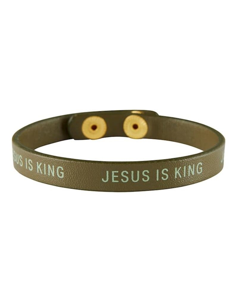 Kingdom Jewelry Bracelet-Simply Faith Snap-Jesus Is King