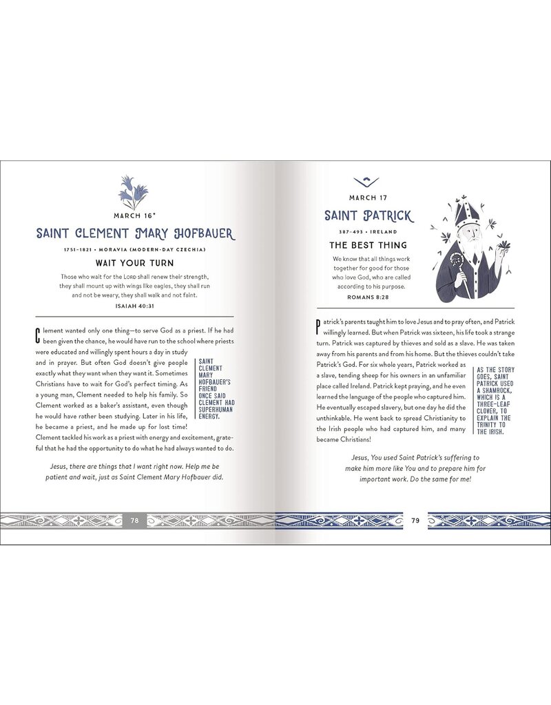 Thomas Nelson A Saint a Day: 365 True Stories of Faith and Heroism