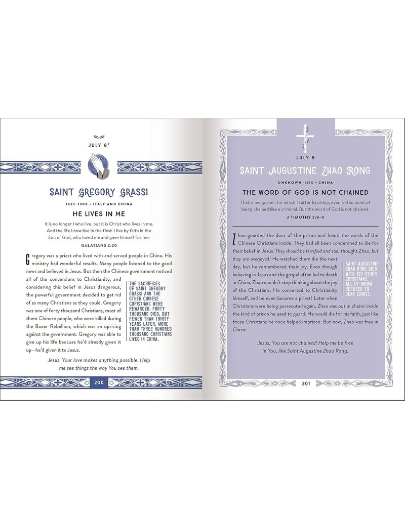 Thomas Nelson A Saint a Day: 365 True Stories of Faith and Heroism