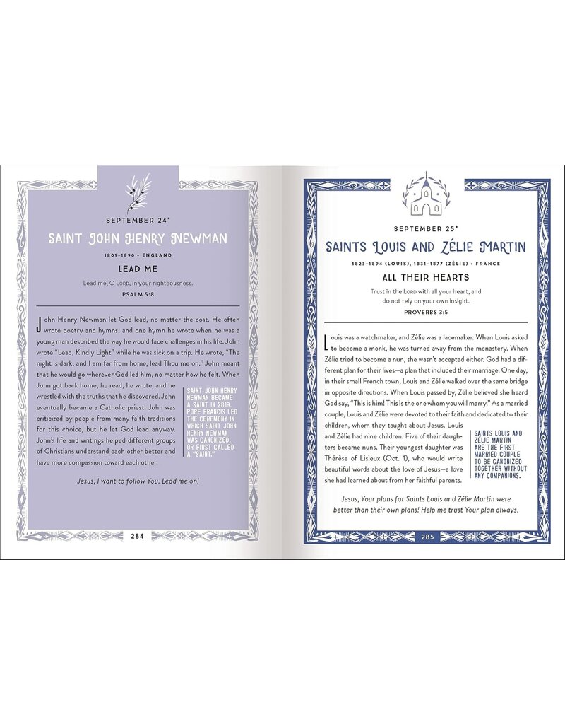 Thomas Nelson A Saint a Day: 365 True Stories of Faith and Heroism