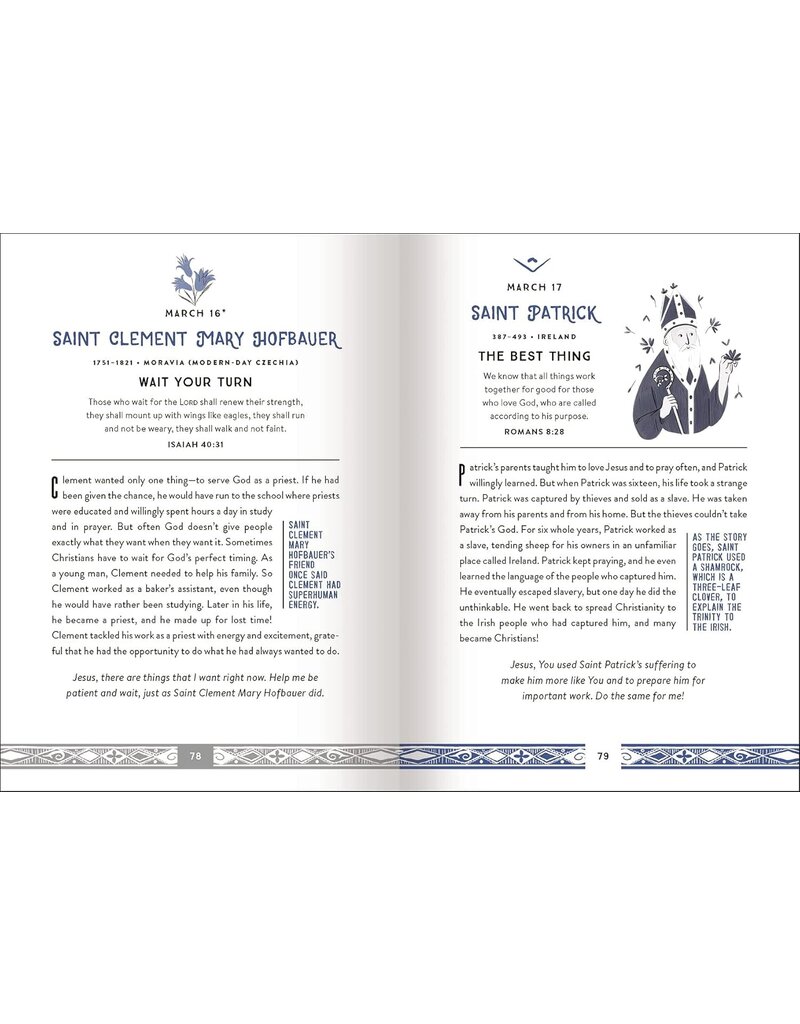 Thomas Nelson A Saint a Day: 365 True Stories of Faith and Heroism