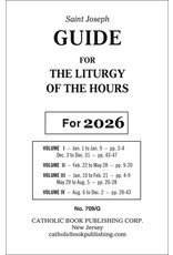 Catholic Book Publishing Corp Saint Joseph Guide For Christian Prayer: The Liturgy Of The Hours (2026) 400/G for 4 volume