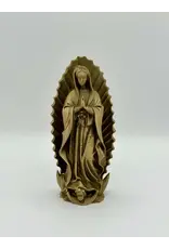 Be Still Prayer Space 3D Printed 4" Bronze Our Lady of Guadalupe