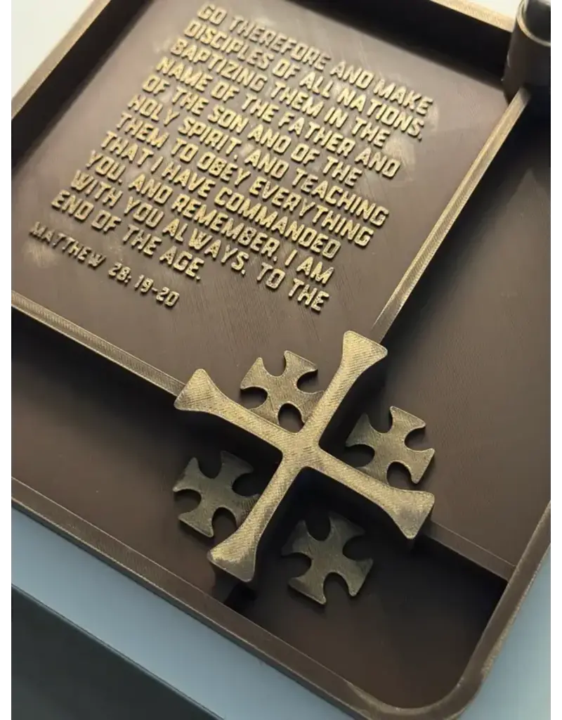 Be Still Prayer Space Large Catholic Catch-all Tray