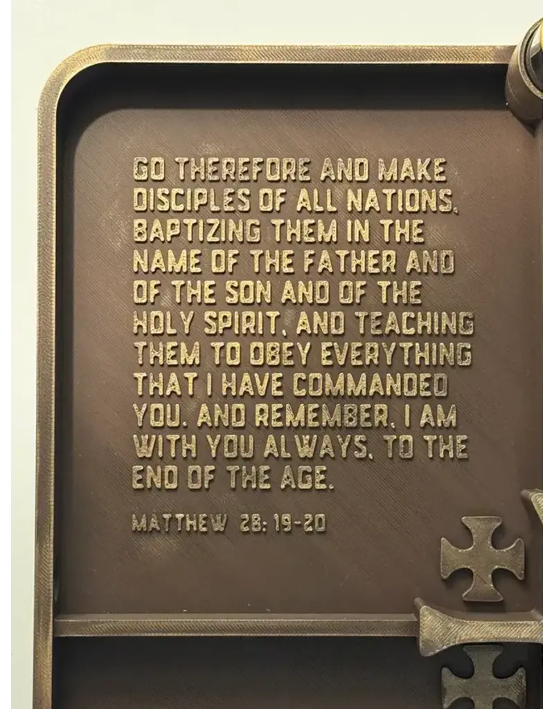 Be Still Prayer Space Large Catholic Catch-all Tray