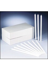 Anchor Productions Candle-Orthodox Votive-White (10" x 15/32") (Pack Of 120) (#1468) (Pkg-120)