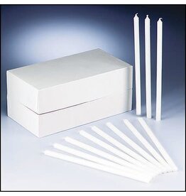 Anchor Productions Candle-Orthodox Votive-White (10" x 15/32") (Pack Of 120) (#1468) (Pkg-120)