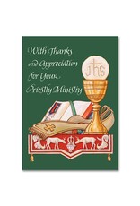The Printery House Priest Appreciation Priestly Ordination Anniversary Greeting Card