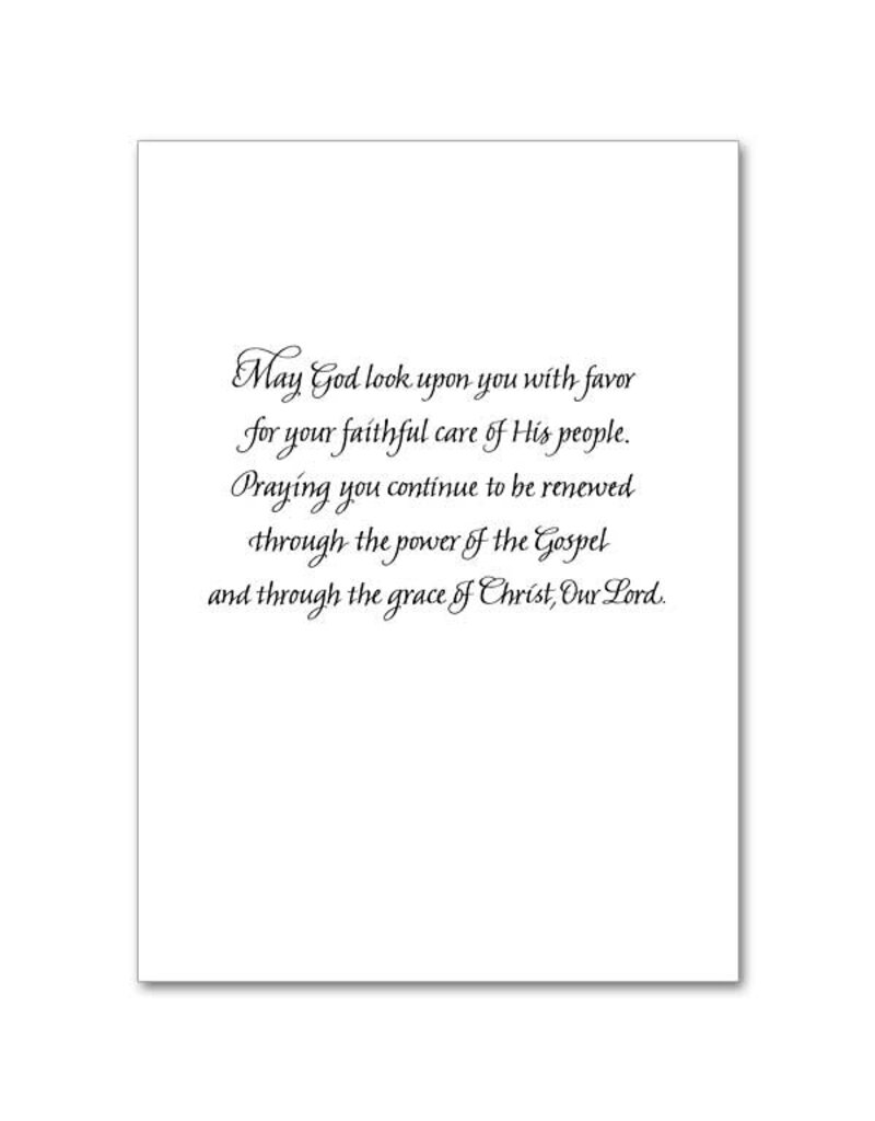 The Printery House Priest Appreciation Priestly Ordination Anniversary Greeting Card