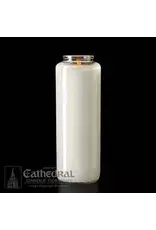 Cathedral Candle Co. 8 Day Domus Christi Glass Bottle Style 51% Beeswax (Single Candle)