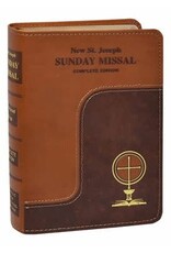 Catholic Book Publishing Corp Brown Leather St. Joseph Sunday Missal