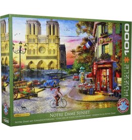 Eurographics Puzzle: Notre Dame Sunset (1,000 PC)